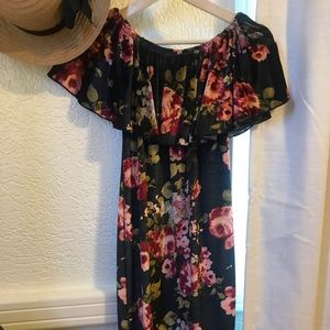 Crushed velvet dress xxs